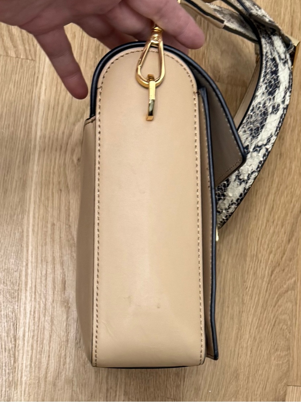 Louise et Cie Leather Top Handle Bag - Picture 9 of 16